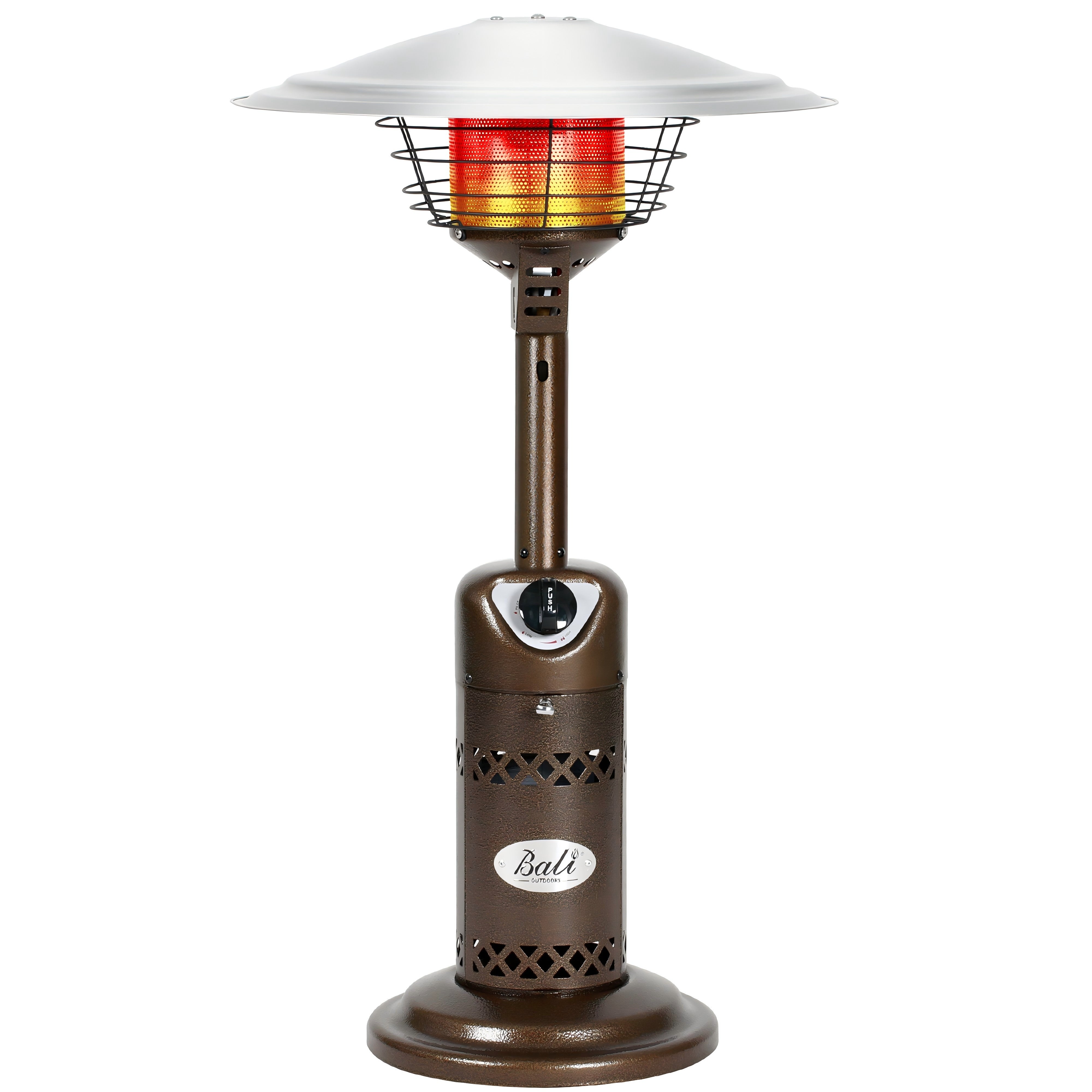 Portable Outdoor Propane Table Top Heater, Bronze