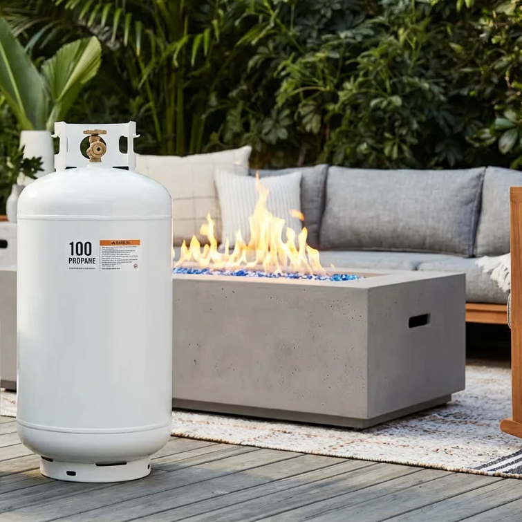Propane Fire Pit Tank Sizing: 20 lb vs 30 lb vs Bulk