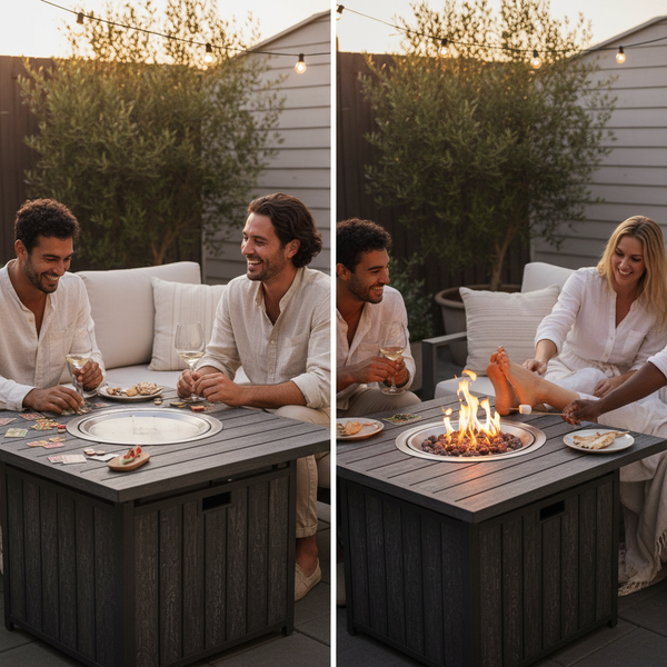 Convertible and Multi-Function Fire Tables: The Complete Guide for Small Patios