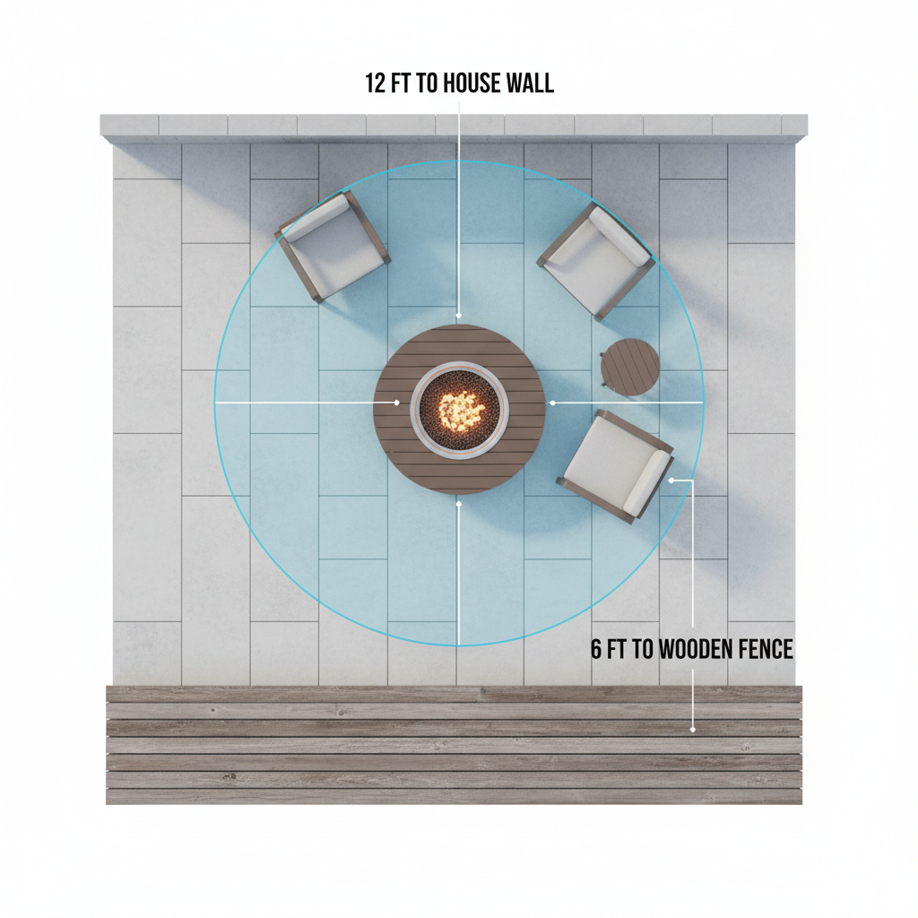 The 3-Step Footprint Test for Your Small Patio Fire Table