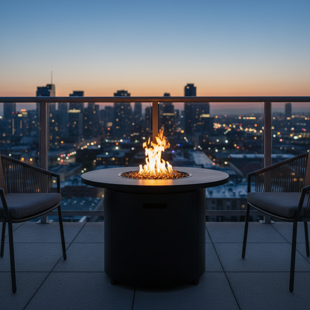 Navigating HOA Rules for Fire Tables on Apartment Balconies