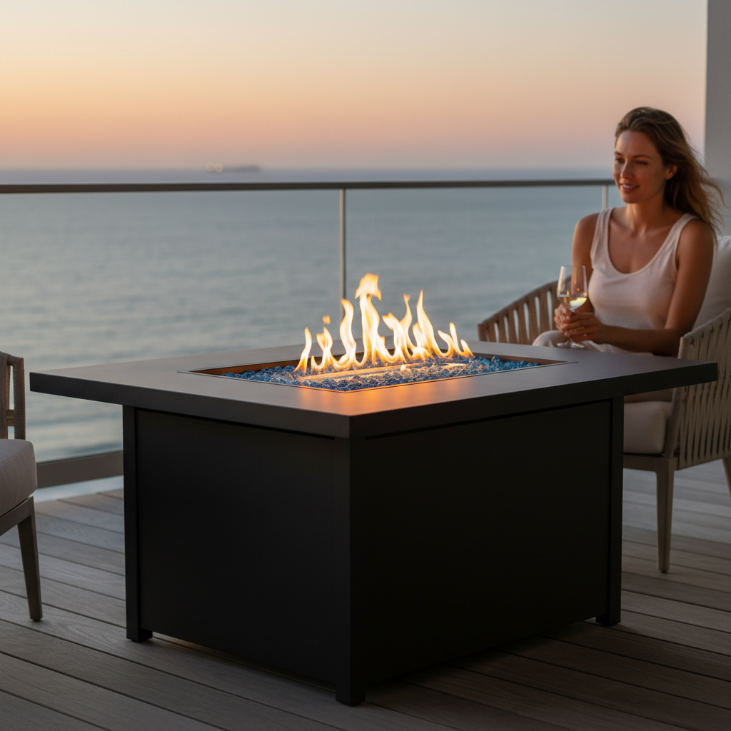 Protecting Balcony Fire Tables from Harsh Salt Air