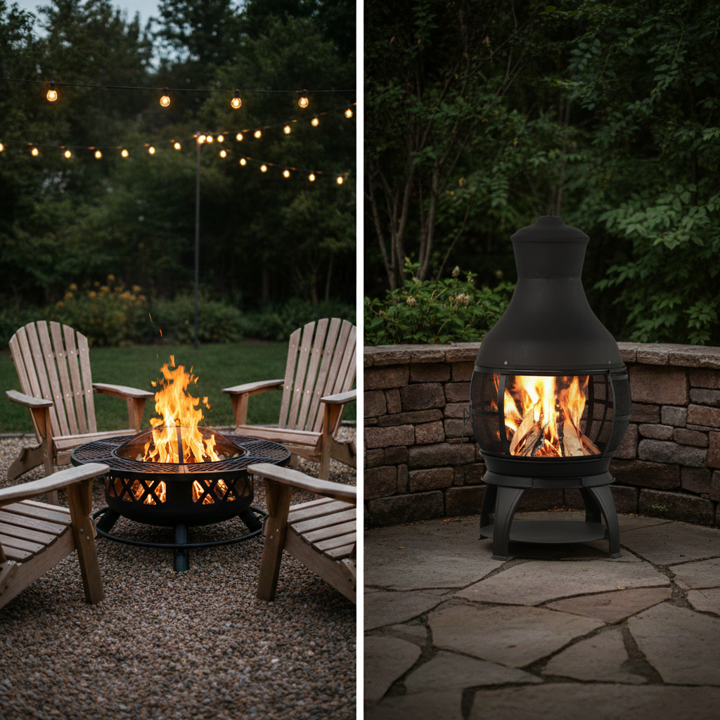 Un Pit Chiminea vs Fire Pit: Which Should You Choose?