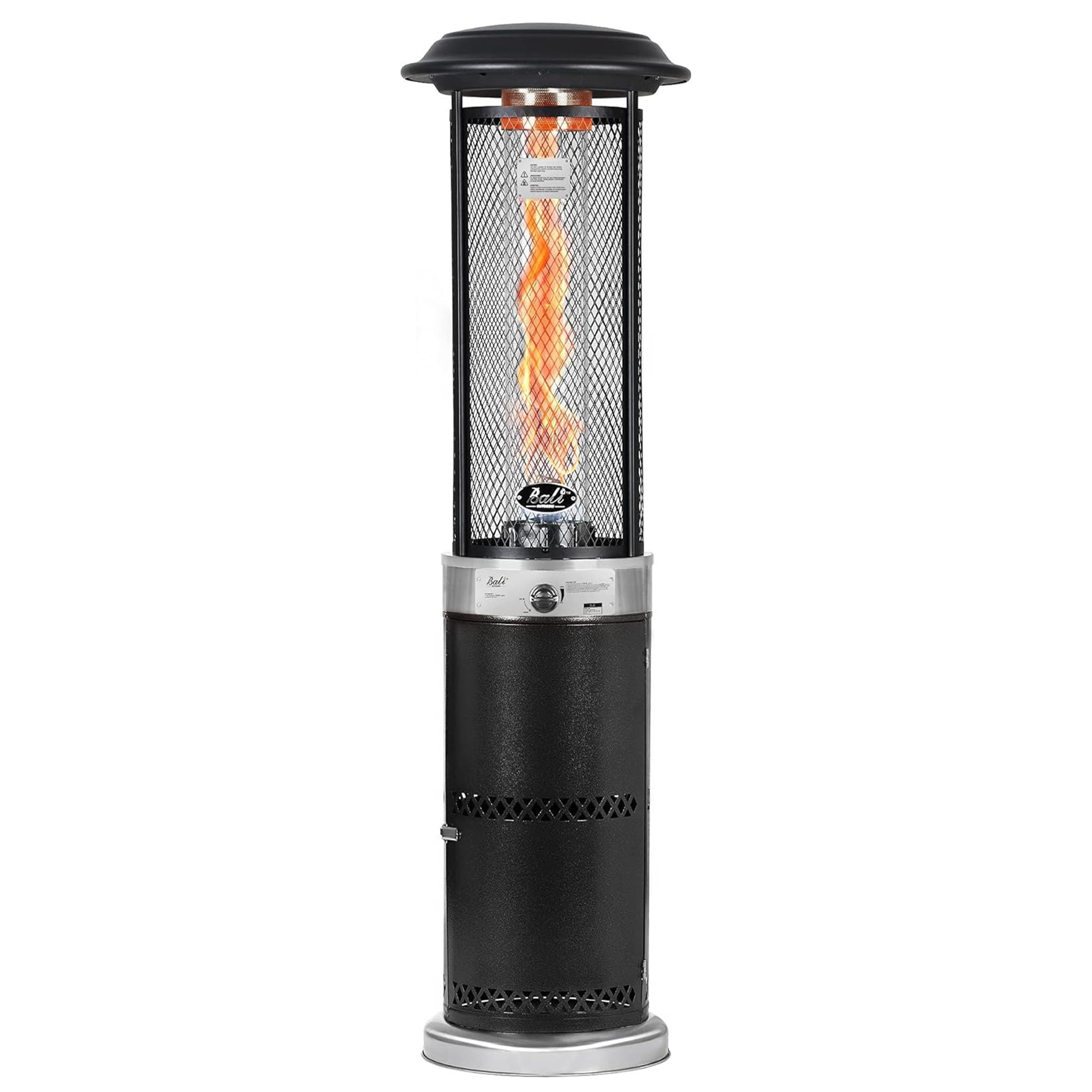 20 inch Propane Patio Heater, Dark Brown/Black